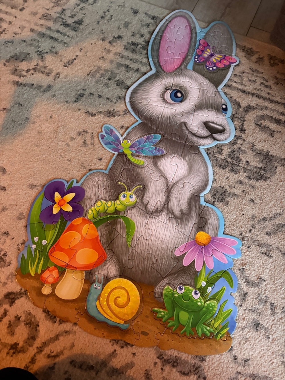 Peaceable Kingdom Shimmery Bunny